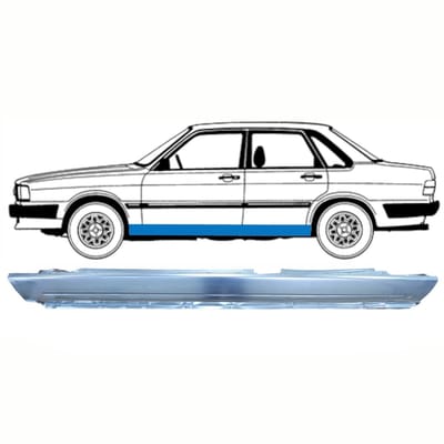 Volledige dorpel voor Audi 80 B2 1978-1986 / Links