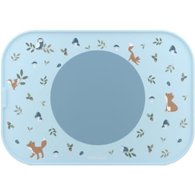 Mepal Mio Placemat Little Dutch - Antislip cirkel houdt alles op z'n plek - Vaatwasmachinebestendig - Forest Friends