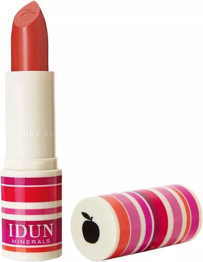 Idun Minerals Lippenstift - Crème Lippenstift Frida - Oranje/roos