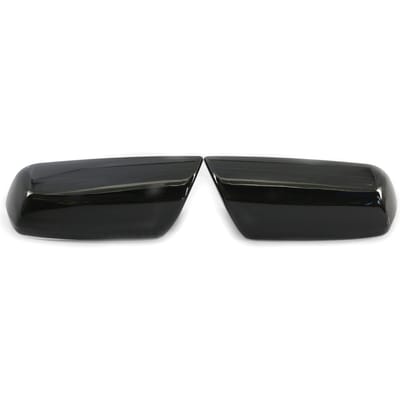 Glanzend zwarte zijspiegelafdekking overlay voor Chevy Impala 2014-2020 zwart