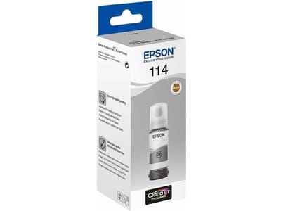 Epson 114 / C13T07B540 EcoTank Ink Refill 70 ml Grey