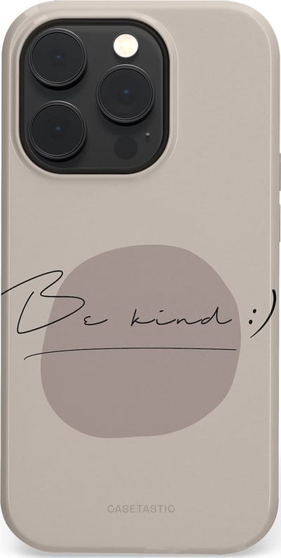 Casetastic Hoesje Geschikt voor Apple iPhone 14 Pro Magsafe - Stijlvolle Beschermende Duo-layer Case - Lief