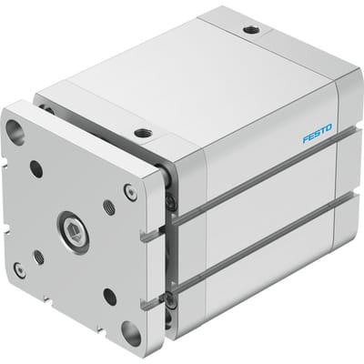 Festo Compacte Cilinder 100mm Boring 80mm Slag ISO 21287 Dubbelwerkend - 554294 - P2DQN