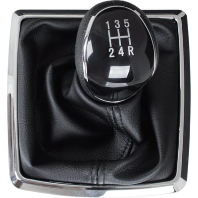 Modecar - Versnellingspook - Ford Focus Mk2 - Zwart - Chroom - 5 Versnellingen