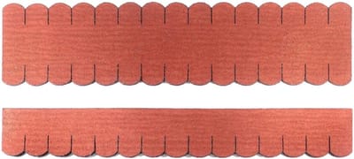 Dakshingles - Dakbedekking - Dak Reparatie - Bevestiging met 3 Strepen - 33 mm - Rood