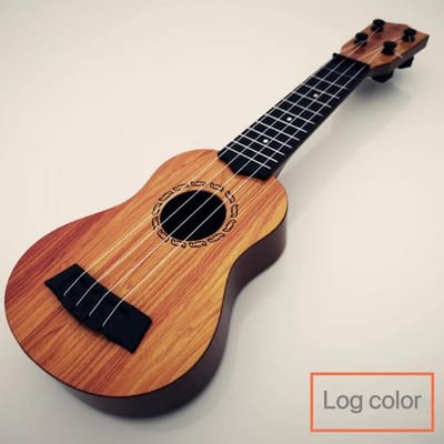 35cm Kindergitaar Muziek Speelgoed Kan Worden Gebruikt Om Te Interageren Met Basisinstrumenten met Peddels Die Een Ukulele Simuleren Educatief Speelgoed black
