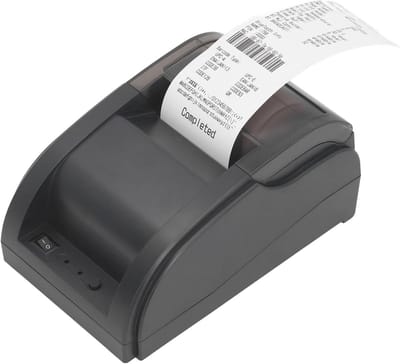 Draagbare USB Thermische Bonprinter 203 DPI voor Supermarkten, Restaurants en Kledingwinkels - Hoge Snelheid en Compact Ontwerp