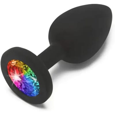 ToyJoy Anal Play Rainbow Booty Jewel - Klein