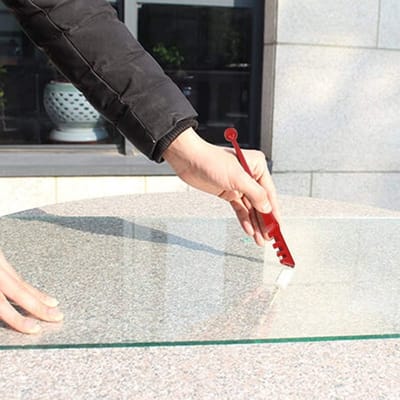 Professionele Glassnijder met Comfort Handvat en Carbide Snijwielen voor Keramische Tegels en Glasbewerking