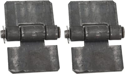 2 Stuks Deur Scharnier 106x75x5mm Draagkrachtige Las Scharnieren voor Aanhangwagens en Voertuigen