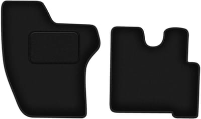 Wielganizator WLG-CARLUX Serie - Velours Automatten - Zwart - Voor VW LT II Van - 1996-2006