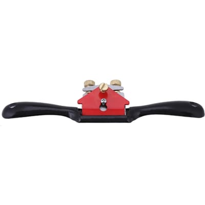 9 inch verstelbare houtbewerking snijkant schaaf spaakschaaf handgereedschap met schroef red