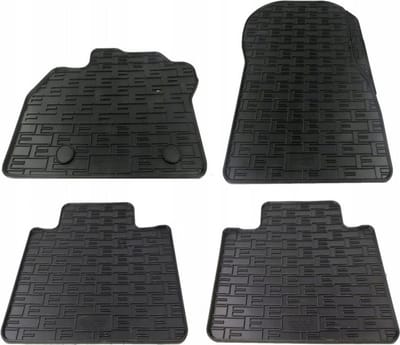 Rubber matten passend voor Renault Zoe 2012-2018 & 2019- (4-delig + montagesysteem)