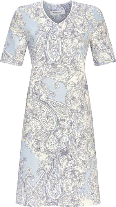 Ringella – Supersoft – Nachtkleed – 4211051 – Powder Blue - 44