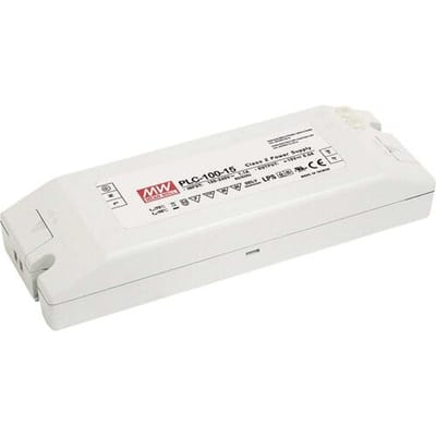 MEAN WELL PLC-100-24 LED-driver, LED-transformator Constante spanning, Constante stroomsterkte 96 W 0 - 4 A 24 V/DC Niet dimbaar, PFC-schakeling,