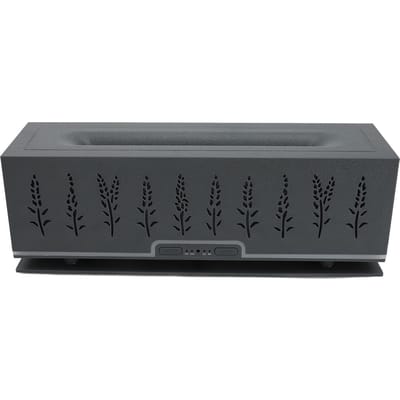 Vlamdiffuser Luchtbevochtiger Afstandsbediening Essentiële Olie Diffuser 200ml Aromatherapie Diffuser voor grijze kleur