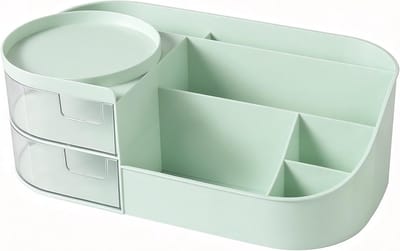 Cosmetica Organizer voor Make-up en Huidverzorging, Ideaal voor Badkamer en Lades, Ruime Opbergdoos voor Nagellak, Oogschaduw en Kwasten