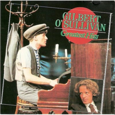 CD GILBERT O'SULLIVAN - Greatest Hits BRCD46 BR Music Nederland Rock Gebruikt white