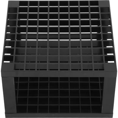96-Gats Pennenhouder Multifunctionele Bureau Organizer Standaard voor Potlood Penseel Schrijfwaren black
