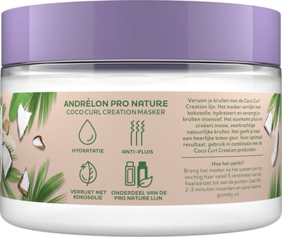 Andrelon Haarmasker Coco Curl Creation 300 ml