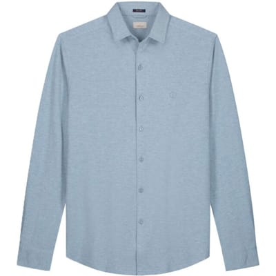 Dstrezzed Overhemd Kirk Blauw - Maat S - Heren - Overhemden Casual