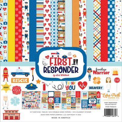 Echo Park - First Responder 12x12 Inch Collection Kit (FR295016)