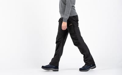 Fjallraven Nikka Curved W Dames Wandelbroek Dark Navy 44