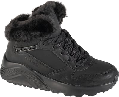 Skechers Uno Lite - Comfurt Collar 310396L-BBK, voor meisje, Zwart, Laarzen, maat: 28
