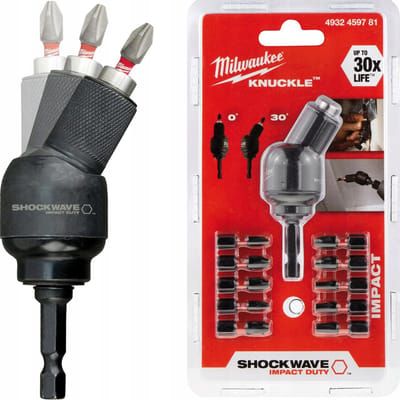 SMilwaukee Knuckle set ( 10 bits) - 4932459781