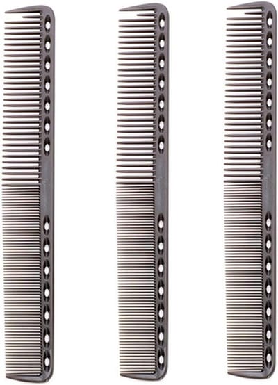 Set van 3 Fijne Tand Snijkammen voor Haar Knippen en Styling