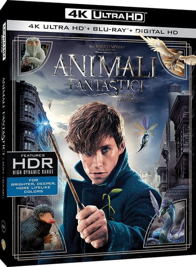 Warner Bros Amazing animals and where to find them Blu-ray Engels, Italiaans