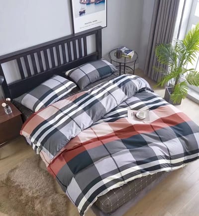 Bedlin Lakenset - Laken - Onderlaken met plat bovenlaken - 2 Persoons - Micropercal Feng