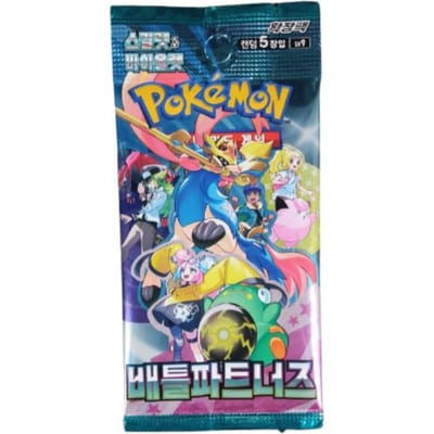 The Pokémon Company Pokémon TCG Scarlet & Violet Battle Partners-Booster Pack Koreaans (Diversen) Nieuw