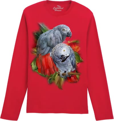 Roodstaart African Greys The Coloured House Longsleeve T-shirt XXL