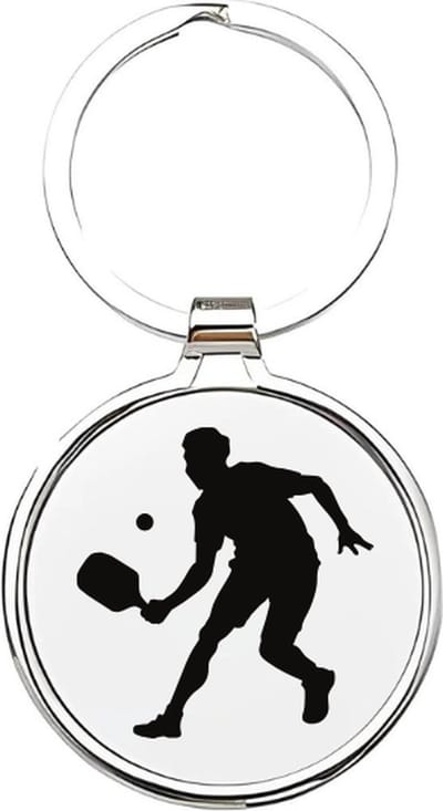 Akyol - padel Sleutelhanger - Tennis - padellers - padellen - padeller - paddle - squash - squashen - squasher - tennissen - padelster - 4 x 7,5 CM