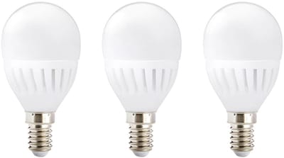 Kobi Premium LED Lamp E14 - 9W - 900lm - 3000K Warm Wit - 230V - Ø45mm - Voor Tafellamp, Nachtkastlamp of Compact Armatuur - 3 stuks