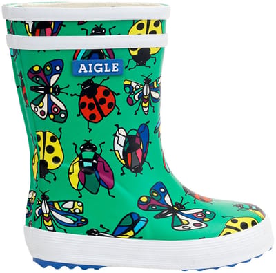 AIGLE Casual schoenen Babyflat thema Groene insecten