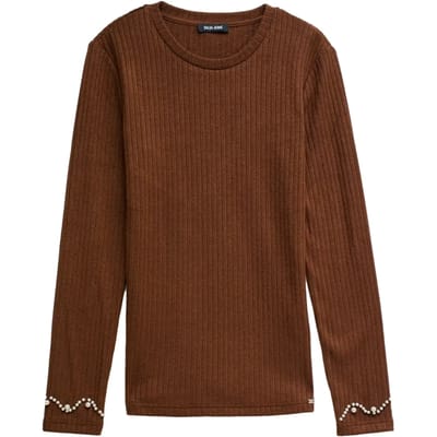 Ribbelbrei vrouwenpull Salsa Jeans