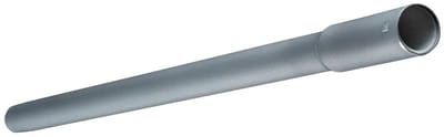 SQOON® Zuigbuis 32 mm aluminium - Lengte 75 cm - Universeel met kunststof bus - Lichtgrijs - Geschikt voor diverse stofzuigers - Ergonomisch & lichtgewicht schoonmaakhulpmiddel – Minder belasting, meer schoonmaakcomfort
