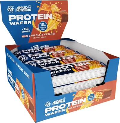 Applied Nutrition Protein Wafer (12x39g) Milk Chocolate Caramel - Repen - Eiwit Repen