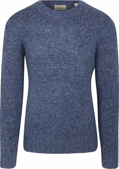 Dstrezzed Crewneck Per Navy - Maat S - Heren - Pullovers