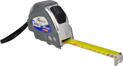 Rolmaat 7.5mtr x 25mm - Rolbandmaat met automatische vergrendeling - GEKO