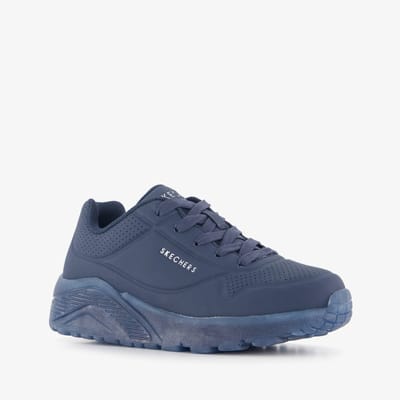 Skechers Uno Ice jongens sneakers blauw