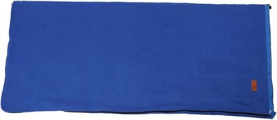 Slaapzak Voering - Fleece Deken - Kamperen Reizen - Super Dikke Fleece - 38 x 16 cm - Blauw