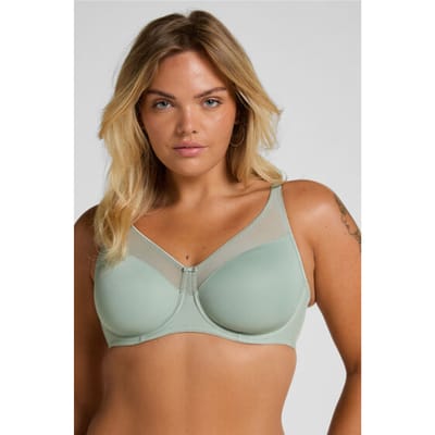 Hunkemöller Nina Non-Padded Underwired Minimizer Bra Groen