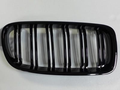 AutoStyle Glanzend zwarte Grills passend voor BMW 3-Serie F30/F31 2012-2016 'M-Style'