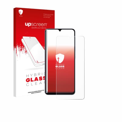 upscreen - Screenprotector voor Samsung Galaxy A07 - Folie Beschermfolie Beschermglas transparant