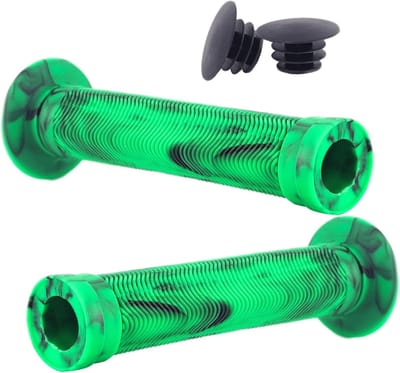 Fiets handvatten - Stuur grips - Comfortabel fietsen - Antislip ontwerp - 2 stuks - Groen