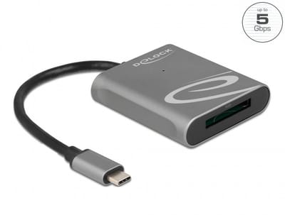 Delock USB Type-C™ Card Reader for XQD 2.0 memory cards