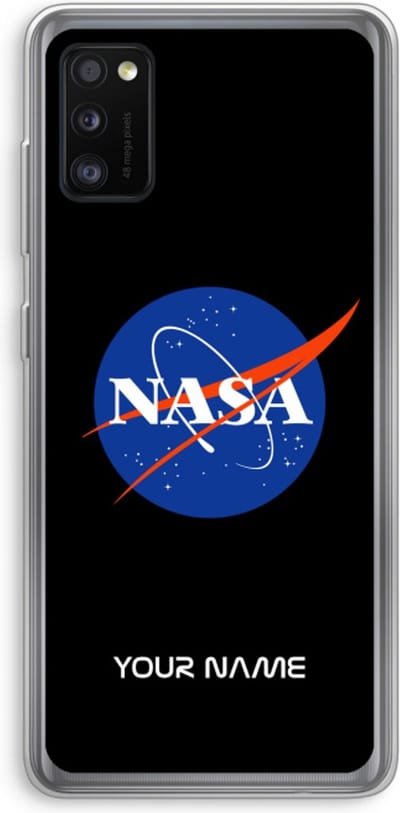 Gepersonaliseerd - Case Company® - Hoesje geschikt voor Samsung Galaxy A41 hoesje - NASA - Soft Cover Telefoonhoesje - Bescherming aan alle Kanten en Schermrand